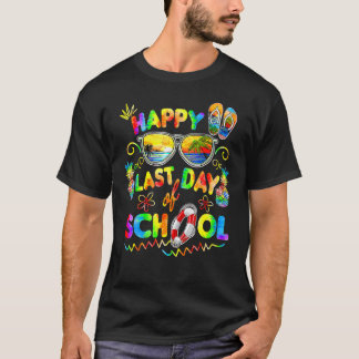 Last Day Of School  For Teacher Off Duty Tie And D T-Shirt