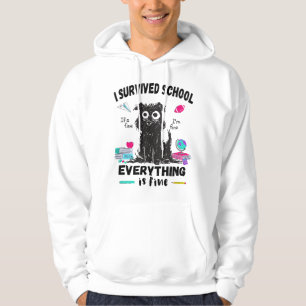 Last day of school, I survived School Hoodie