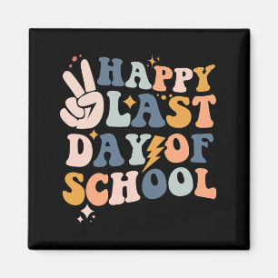 Last Day Of School Kids Teacher Student Graduation Magnet