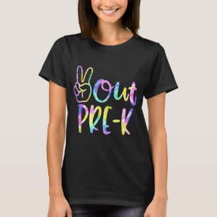 Last Day Of School Peace Out Preschool Pre K Teach T-Shirt