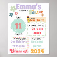 Last Day of School Poster