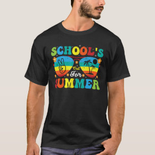 Last Day Of School Retro Schools Out For Summer 5 T-Shirt