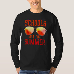Last Day Of School Retro Schools Out For Summer T- T-Shirt