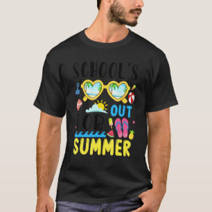 Last Day Of School School's Out For Summer Counsel T-Shirt