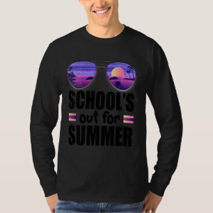 Last Day Of School Schools Out For Summer Teacher T-Shirt