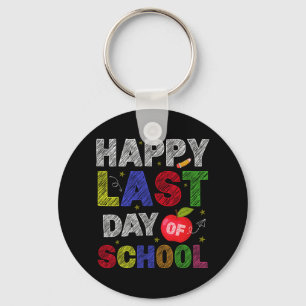 Last Day Of School Students And Teachers  Key Ring