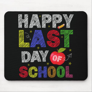 Last Day Of School Students And Teachers  Mouse Pad