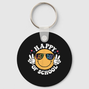 Last Day Of School Teacher For Women Men & Kid Key Ring