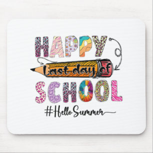 Last Day Of School Teacher Kids Graduation Last Da Mouse Pad