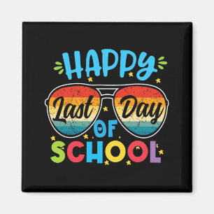 Last Day Of School Teacher Student Graduation 7 Magnet