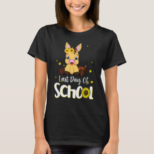 Last Day Of School Teachers Summer With Horse Sung T-Shirt
