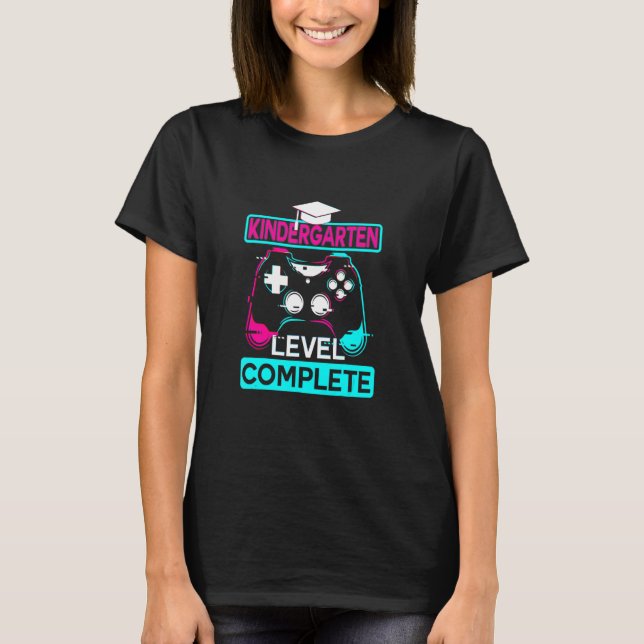 Last Day Of School Tees Kindergarten Level Complet (Front)