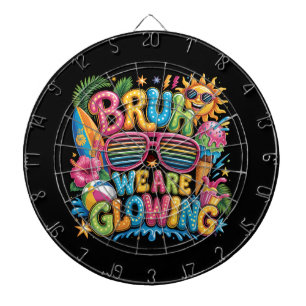 Last Day Of School Tropical Vacation Dartboard