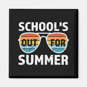 Last Day Of School's Out For Summer Teacher Boys G Magnet