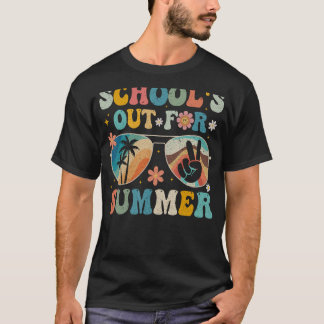 Last Day of School's Out For Summer Vacation Teach T-Shirt