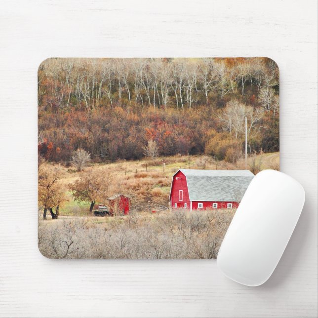 Last Days of Autumn Mousepad (With Mouse)