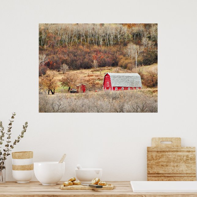 Last Days of Autumn Poster Print (Kitchen)