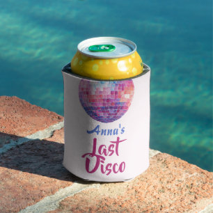Last Disco Bacheelorette Party Can Cooler