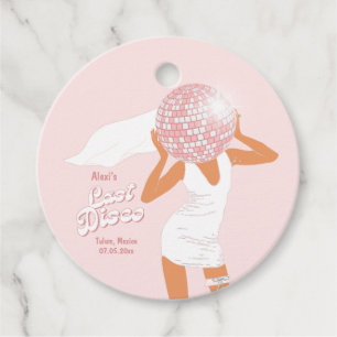 Last Disco Bachelorette Favour Tags