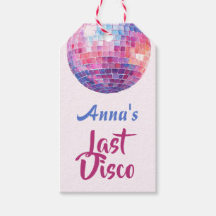 Last Disco Bachelorette Party   Gift Tags