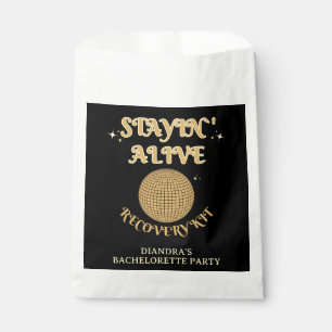 Last Disco Bachelorette Staying Alive Recovery Kit Favour Bags