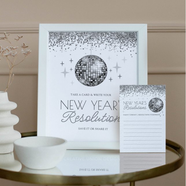 Last Disco New Year's Resolutions Cards (Creator Uploaded)