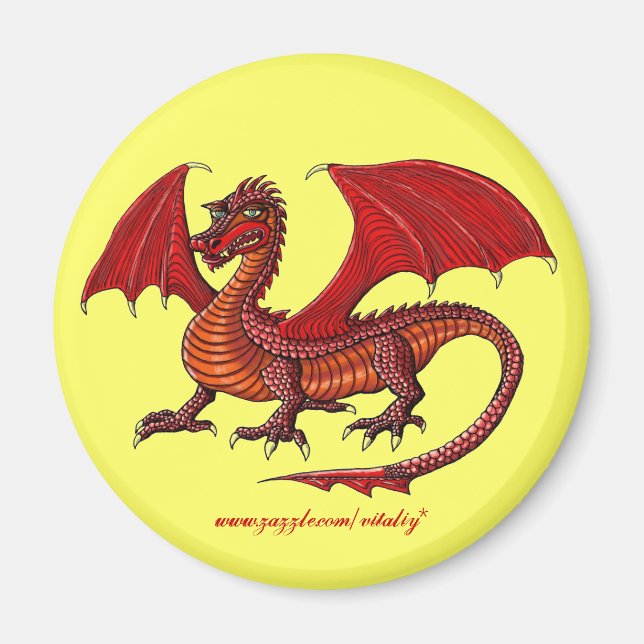 Last Dragon magnet design (Front)
