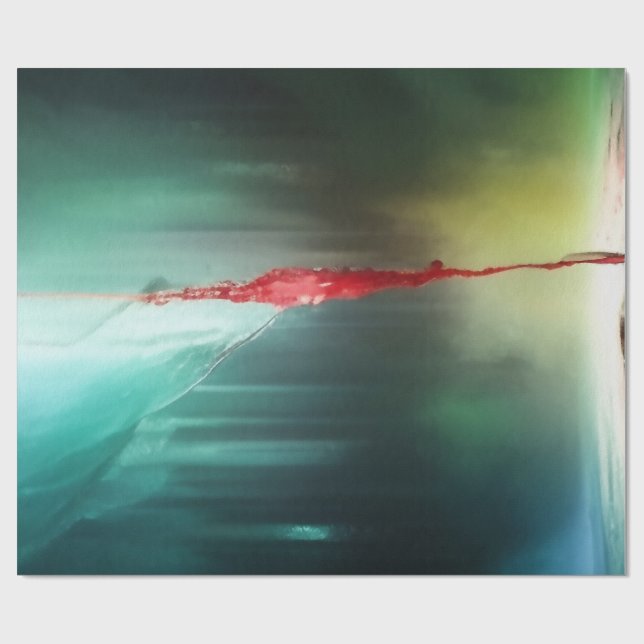 Last drop of life wrapping paper (Flat)