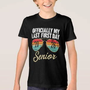 Last First Day Senior 2026 Tri-Blend Shirt