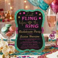 Last Fling Before The Ring - Bachelorette Party