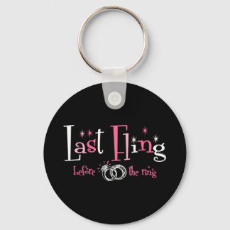Last Fling Before The Ring Key Ring