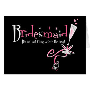 Last Fling Bridesmaid