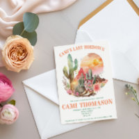 Last Hoedown, Western, Cowgirl Bachelorette Party