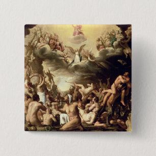 Last Judgement 15 Cm Square Badge