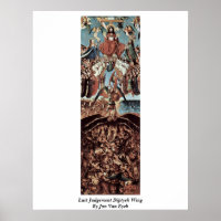 Last Judgement Diptych Wing By Jan Van Eyck