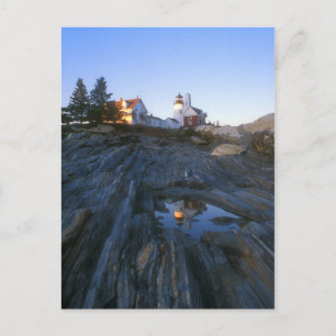 Last Light on Pemaquid Point Postcard