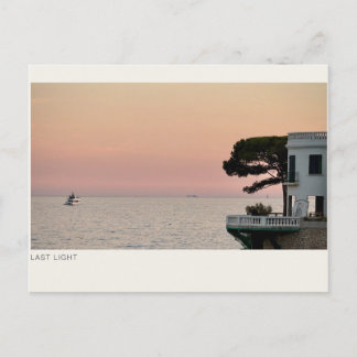 LAST LIGHT POSTCARD