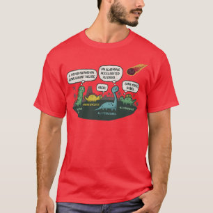 Last Meeting of the Dinosaur Literary Club T-Shirt