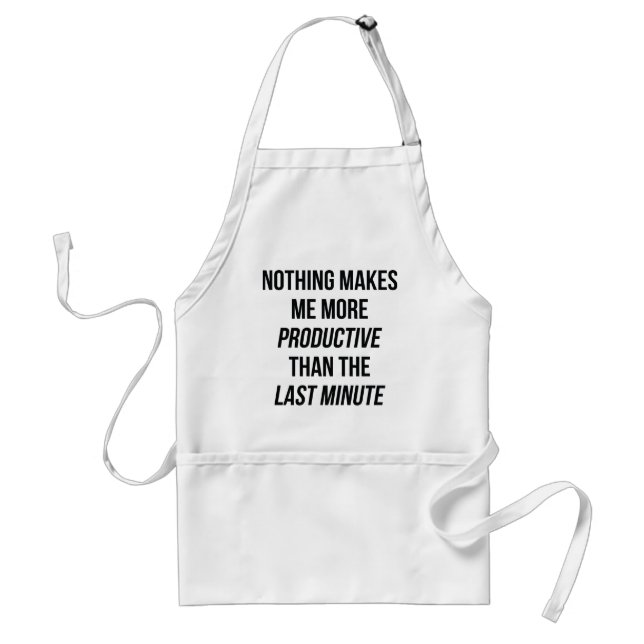 Last Minute Standard Apron (Front)