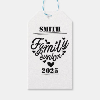 [Last Name] Family Reunion – [Year] Gift Tags