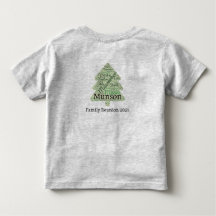 Last Names Tree 2025 Toddler T-Shirt