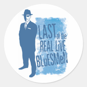 Last of the Real Live Bluesmen Sticker