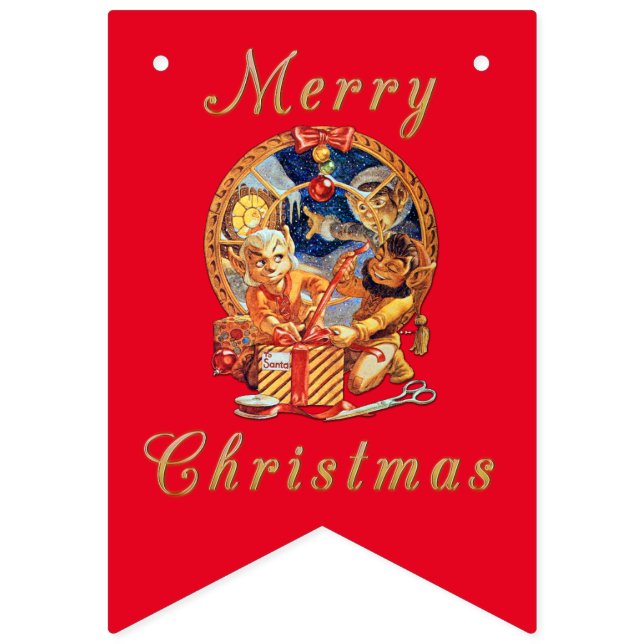 Last Package Bunting (First Flag)