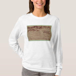 Last page of The Art of Fugue, 1740s T-Shirt