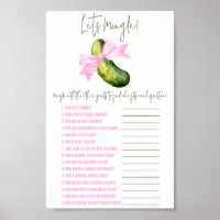 Last Pickle, Let's Mingle Shower Game