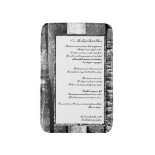 Last Quiet Place Bath Mat