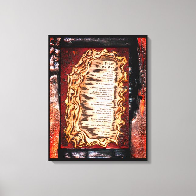 Last Quiet Place Canvas Print (Front)