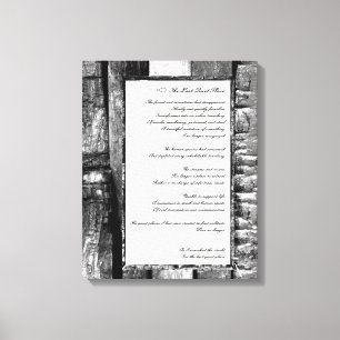 Last Quiet Place Canvas Print