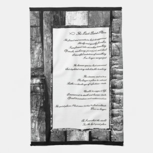 Last Quiet Place Tea Towel