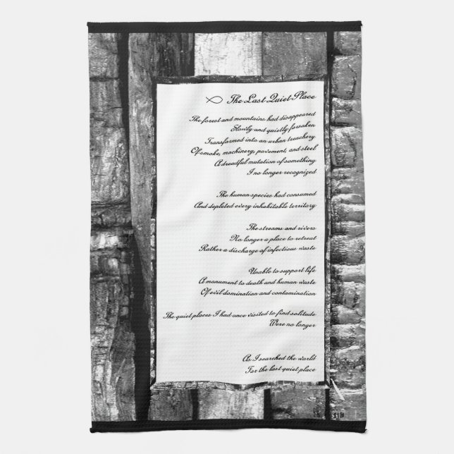 Last Quiet Place Tea Towel (Vertical)